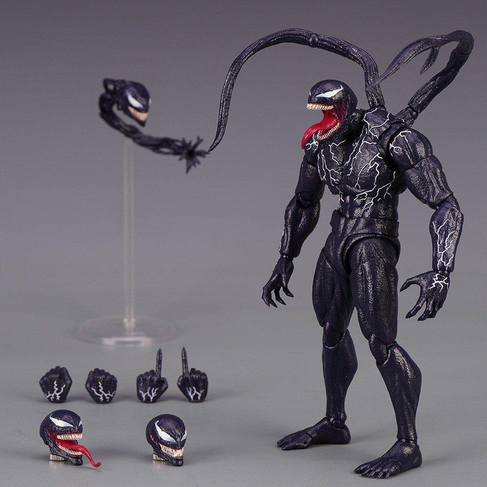 Symbiote Marvel Universe The Amazing SS SHF Venom 2 Symbiote Marvel Universe Venom Movable ภาพยนตร์ร