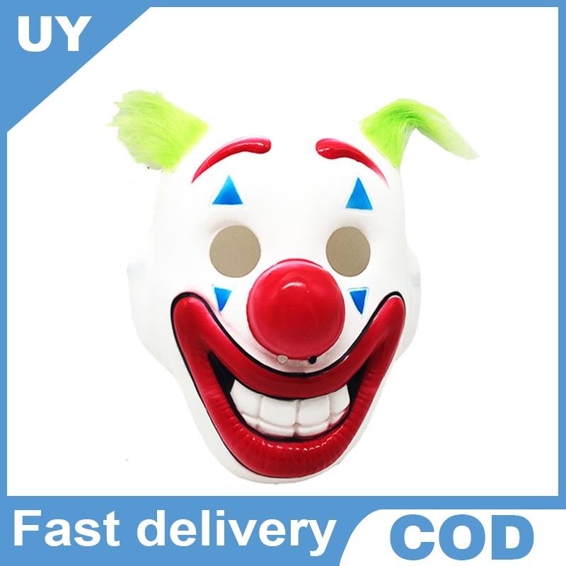 Null Joker 2021 หน้ากากตัวตลก Arthur Fleck Joaquin Phoenix, Joker ภาพยนตร์ฮาโลวีนหน้ากาก null