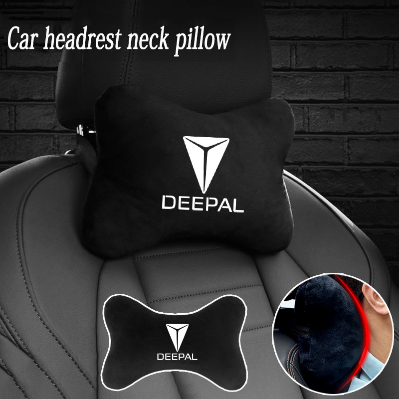 Deepal หมอนรองศีรษะเบาะรถยนต์โลโก้หมอนรองคอสร้างสรรค์หมอนนิรภัยที่นั่ง Changan Deepal S07 S05 L07