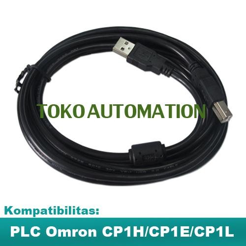 สายการเขียนโปรแกรม PLC USB-CP1H สําหรับ CP1H CP1E CP1L Series PB71 JIE27