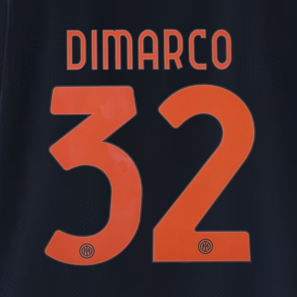 อย่างเป็นทางการ DIMARCO 32 Inter Milan FC 3rd 2025-26 PRINT