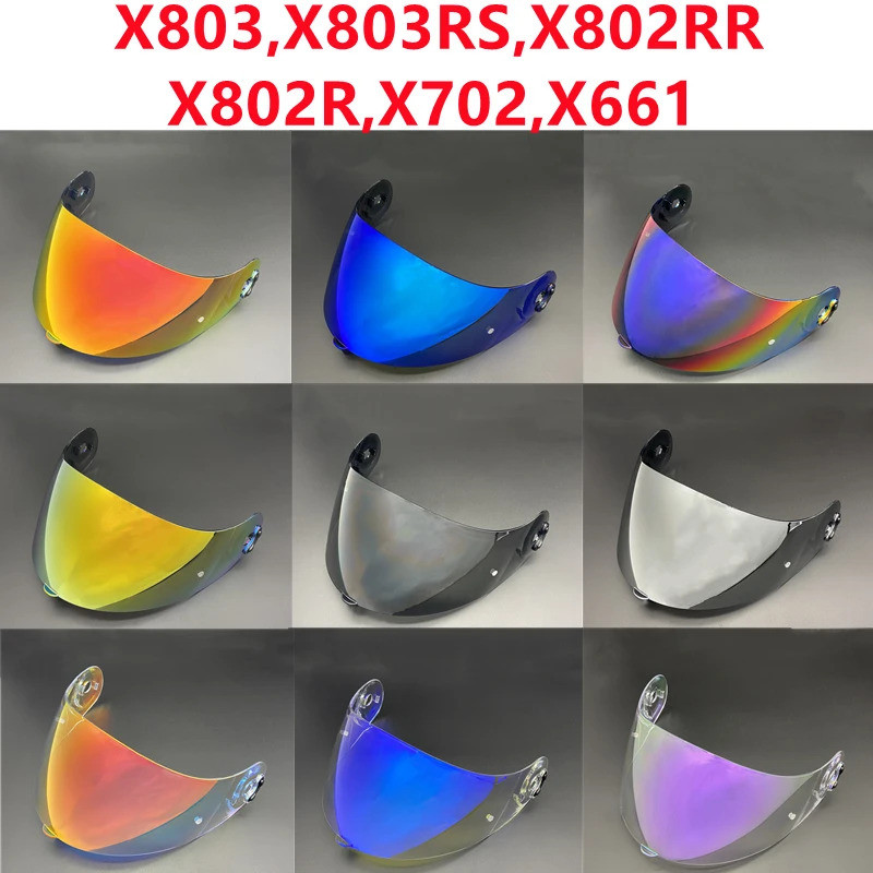 ReadyStockX803 Visor สําหรับ NOLAN X803RS X802RR X702 X661 X803 Full Face หมวกกันน็อครถจักรยานยนต์ S