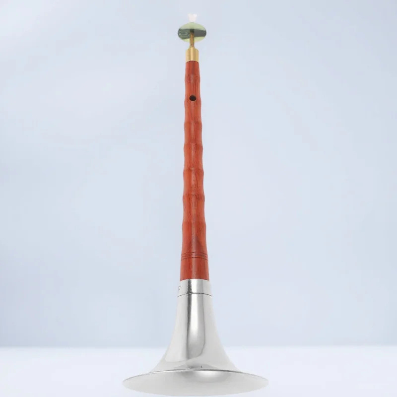 1 ชุด F Key ไม้ Suona เครื่องมือชาติพันธุ์ลมดนตรีมืออาชีพเริ่มต้นพรีเมี่ยมน้ําหนักเบาแบบพกพาแบบดั้งเ