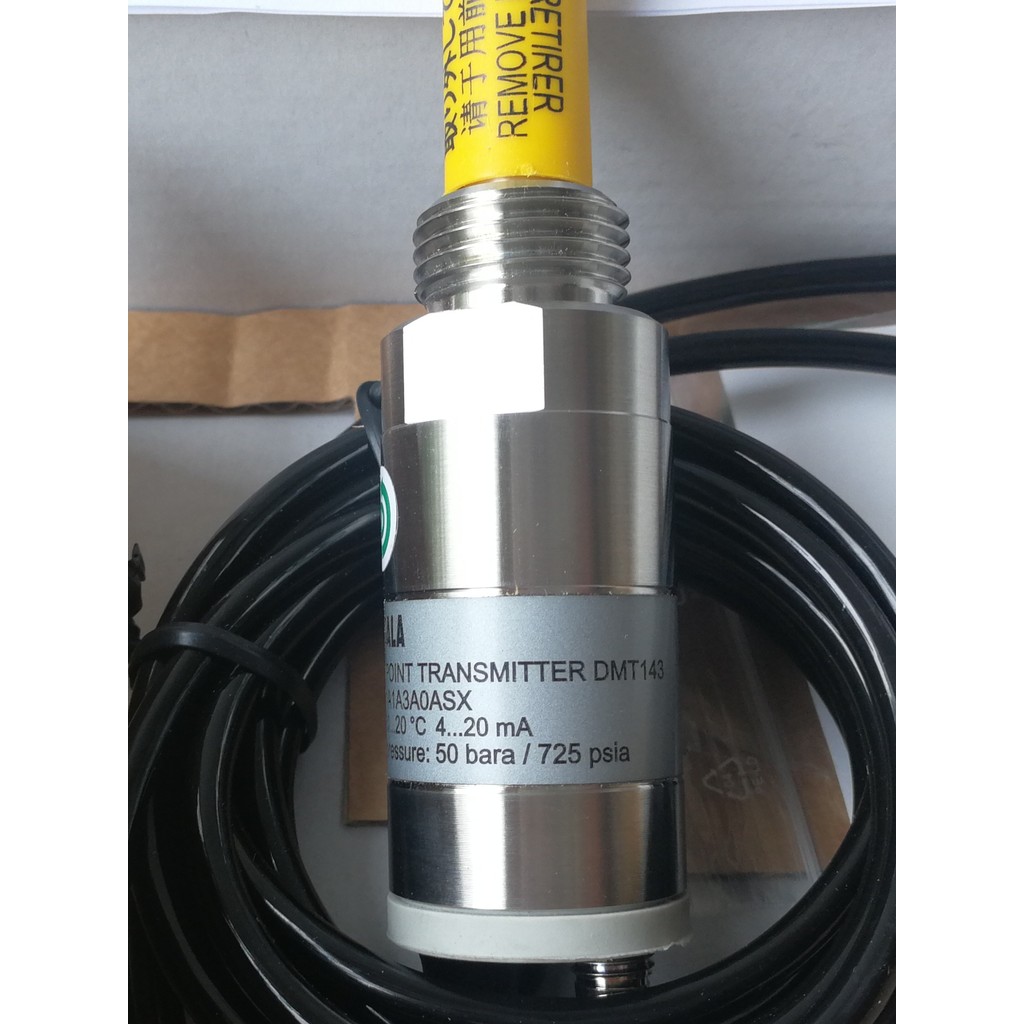 DMT143 เครื่องวัดความชื้น Dew Point Meter Transformer Visala G1CUA1D3A0ASX-40-40℃