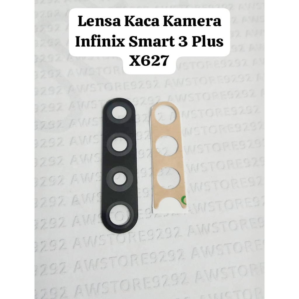 เลนส์กล้อง Infinix x627 กระจกกล้องหลัง INFINIX SMART 3 PLUS X627 เลนส์กล้อง infinix smart 3 plus เลน
