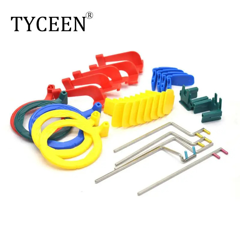 1 ชุดทันตกรรม X-Ray ฟิล์มตําแหน่งระบบทันตกรรม Lab ฟิล์ม X ray ตําแหน่งชุด Positioner ผู้ถือ Locator 