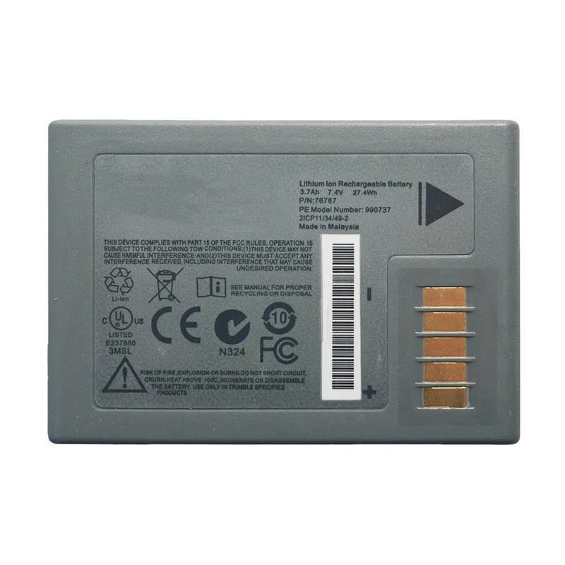 990737 76767 7.4V 27.4Wh 3700mAh แบตเตอรี่ทดแทนสําหรับ Trimble R10 R12 V10 GPS RTK GNSS ตัวรับสัญญาณ