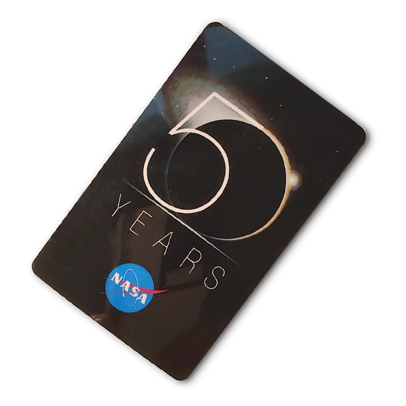 ฉันรักบิน|NASA 50th Anniversary NASA Bus Card Sticker ID Card Meal Card Sticker
