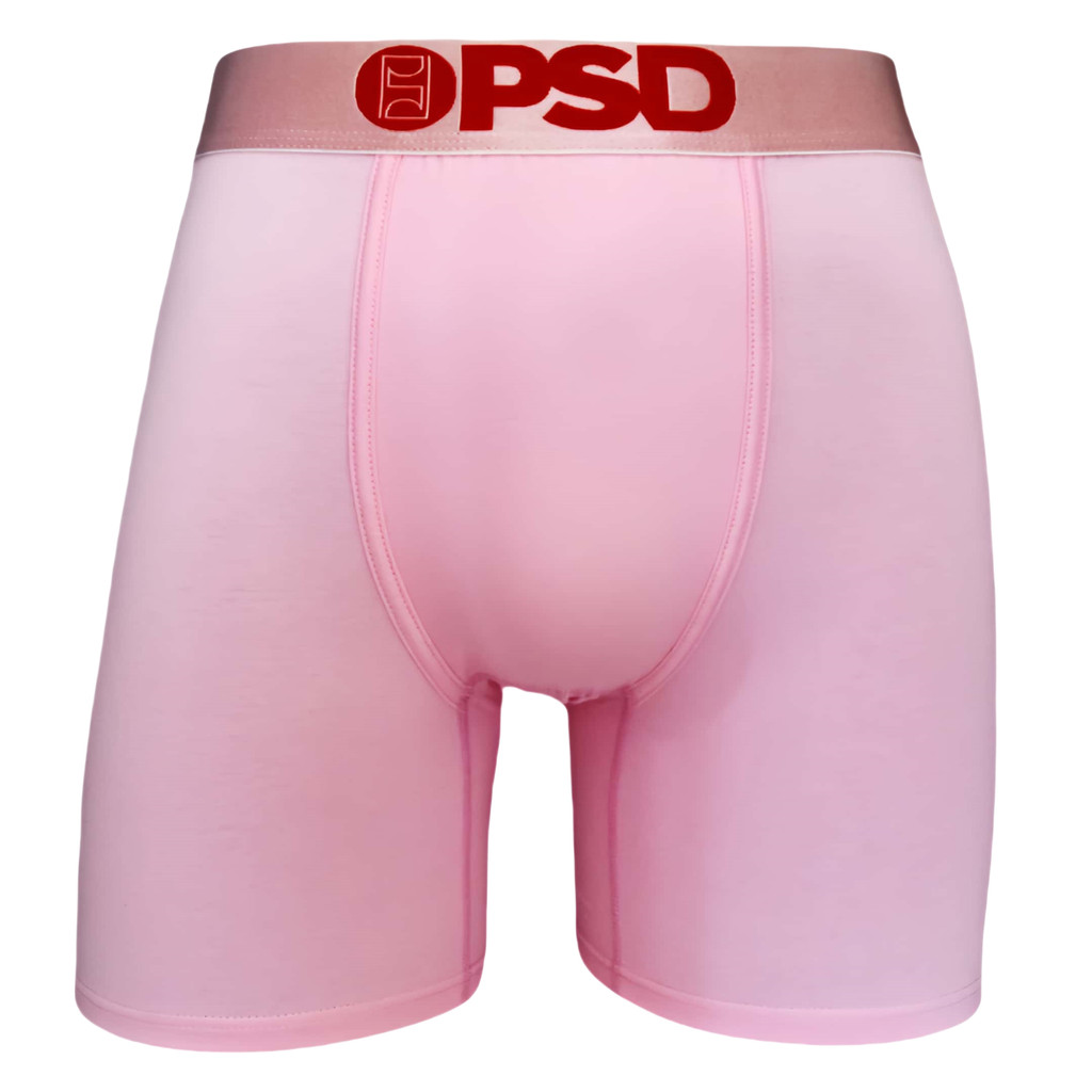 PSD ชุดชั้นในกีฬา American Street Wear Boys ผ้าฝ้ายแท้สีทึบกางเกงขายาวเรียบง่ายอินเทรนด์ยืดกางเกงบ็อ