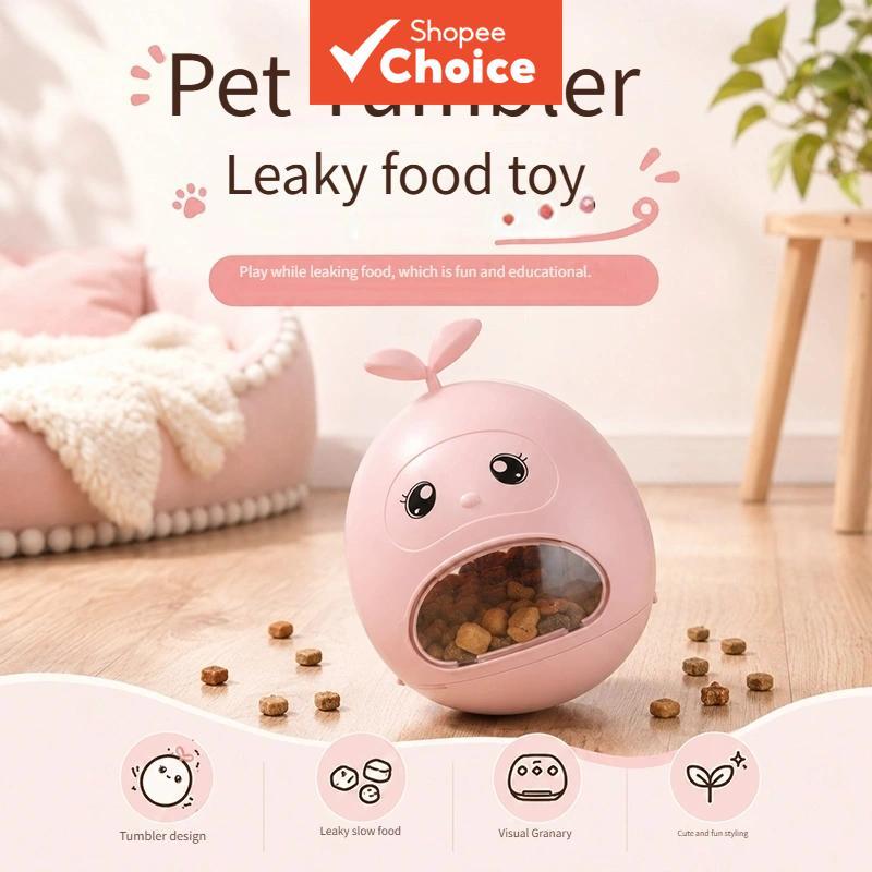 Cat Iq Treat Dispenser Tumbler ของเล่นช้า Feeder Ball สําหรับแมวสัตว์เลี้ยงขนาดเล็ก Bpa ฟรี