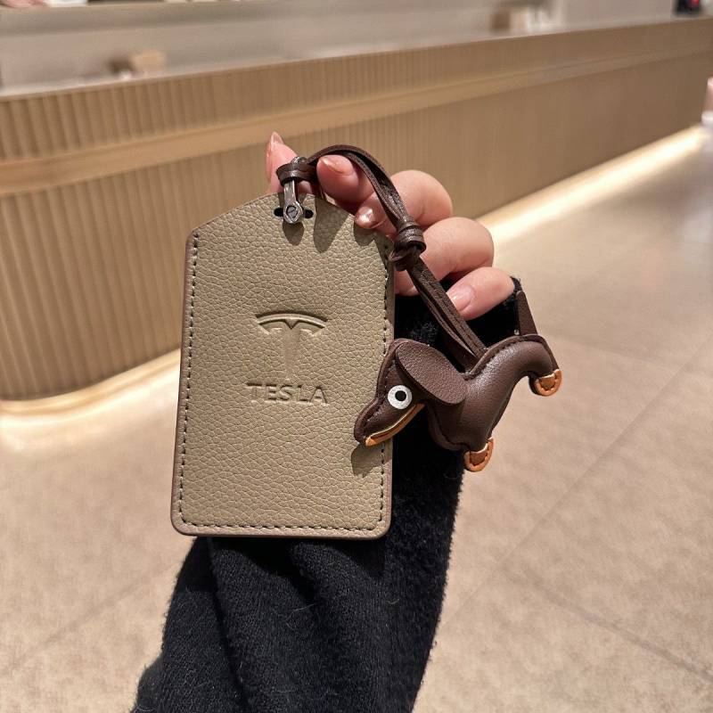 Applicable to Tesla Modelymodel3 Key Cover Tesla Card Sets Car SX Female Accessories Minimalist Shel