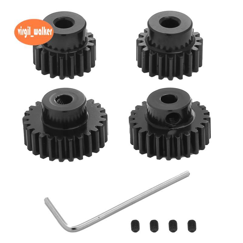 Pinion เกียร์ Moter เกียร์ 18T 19T 23T 24T อุปกรณ์เสริมสําหรับ TT01 TT02 TB02 TA05