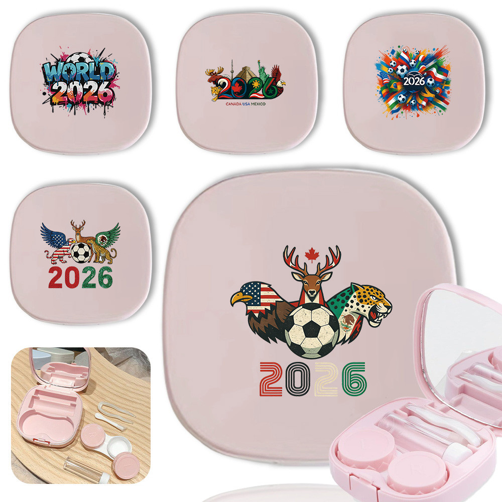 ตลับคอนแทคเลนส์เซ็ตเล็ก ตลับใส่คอนแทคเลนส์ กล่องคอนแทคเลนส์ Box Set lens case ที่เก็บคอนแทคเลนส์ กล่