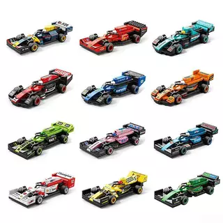 SM NEW บล็อกตัวต่อรถแข่ง F1 ระดับตำนาน 🏎️ รถสปอร์ตความเร็วสูง DIY ของสะสมสำหรับสาย Racing และ Motorsport