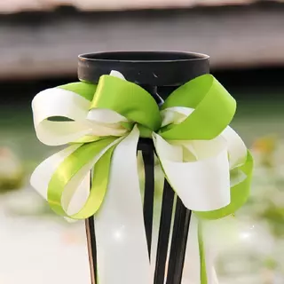 ม้วนริบบิ้นสี 40 มม. ด้านเดียว 4cm ริบบิ้นทั่งซาตินขนาด 25 หลา Ribbons