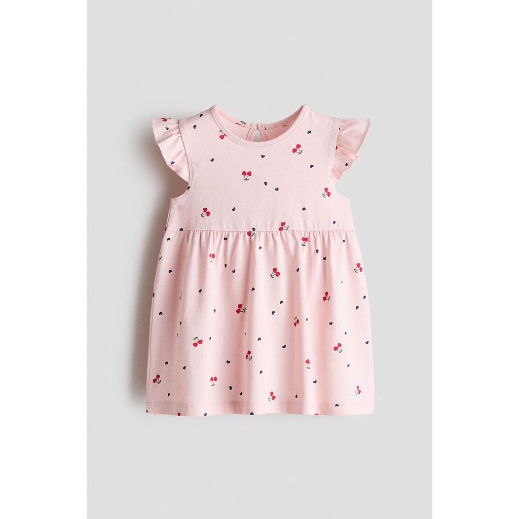 H&M(เอชแอนด์เอ็ม) เดรสทีเชิ้ตผ้าฝ้าย ผู้หญิง 1354451_1