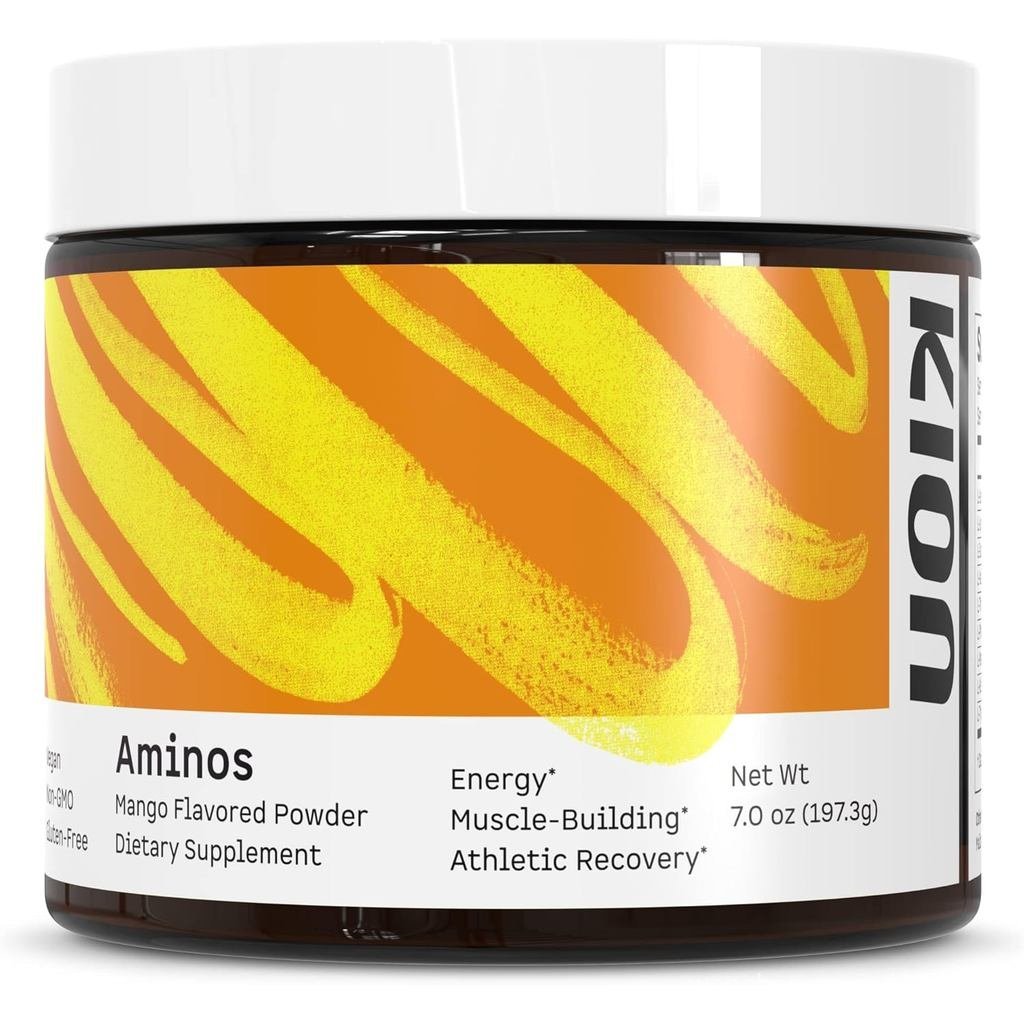 Kion Aminos Essential Amino Acids Powder - Amino Acid Nutritional plements, Energy No Caffeine, EAAs