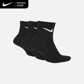 Nike Everyday Lightweight Training Ankle (3 Pairs) Socks - Black [SX7677-010]