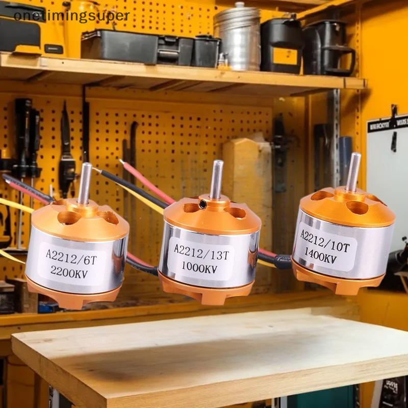Onetimingsuper A2212 ชุดมอเตอร์ Outrunner แบบไม่มีแปรง (1000KV/1400KV/2200KV) สําหรับเครื่องบิน RC O