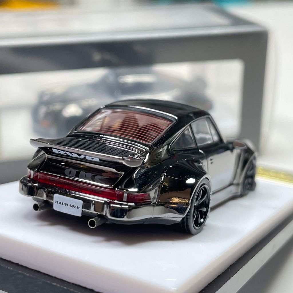 Mymodel รวบรวม MC Porsche Porsche RWB930 1: 64 โมเดลรถอัลลอยจําลอง