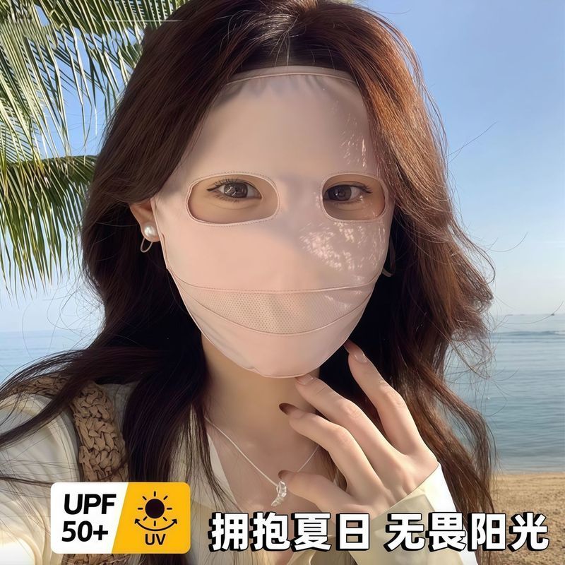 Breathable UPF Mask Quick-Drying Anti-Ultraviolet ผ้าพันคอคอเหมาะสําหรับรถจักรยานยนต์ท่องเที่ยวกลางแ