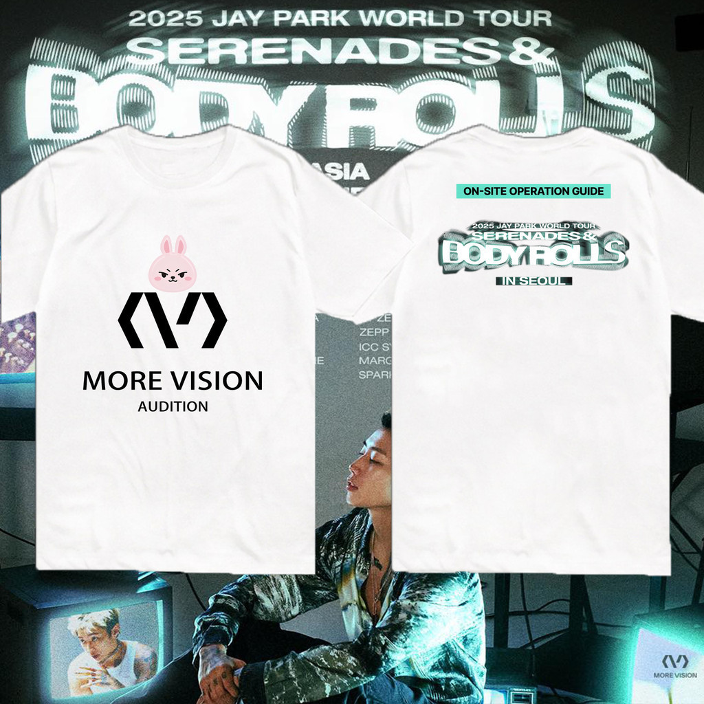 BODY ROLLS by Jay Park – Concert Vibe Graphic Tee | เสื้อยืดคอนเสิร์ตเจย์ปาร์ค ลายเท่โดนใจ #เสื้อฮิป