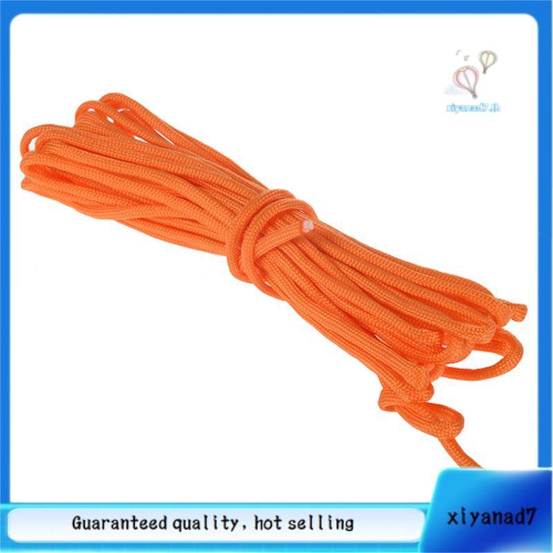 [xiyanad7.th]Paracord 550 เชือกร่มชูชีพ 7 Core Strand สําหรับปีนเขาแคมป์ปิ้งเชือกหัวเข็มขัดสีส้ม 25F