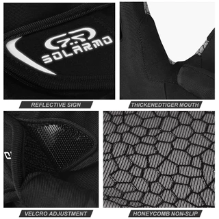 PHMAX Full Finger Anti Slip ถุงมือขี่จักรยานกันกระแทกหน้าจอสัมผัส Breathable MTB ถุงมือจักรยาน