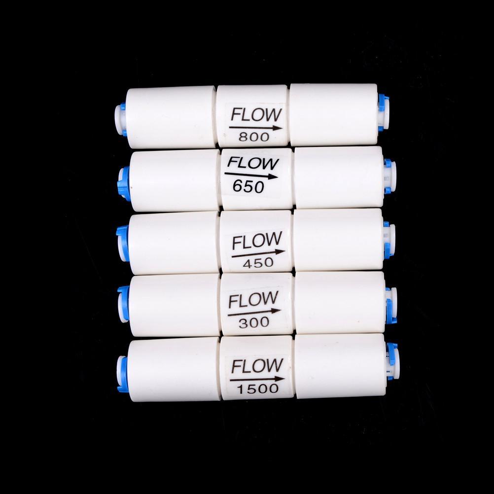 [S&H] 1/4" Flow Restrictor 300CC-1500CC พร้อม Qui Connect สําหรับ RO Reverse Osmosis {TH}