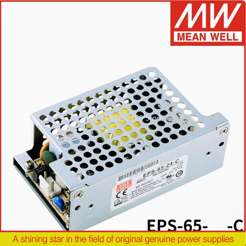 MEAN WELL 65W แหล่งจ่ายไฟเปลือก EPS-65-C 5V/7.5V/12V/15V/24V/36V/48V-C