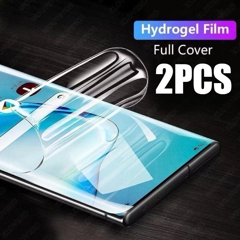 2 ชิ้นคลุมทั้งหมดป้องกันแสงสีฟ้า Ultra HD Soft Hydrogel ฟิล์ม Matte Frosted Soft ฟิล์มสําหรับ Huawei
