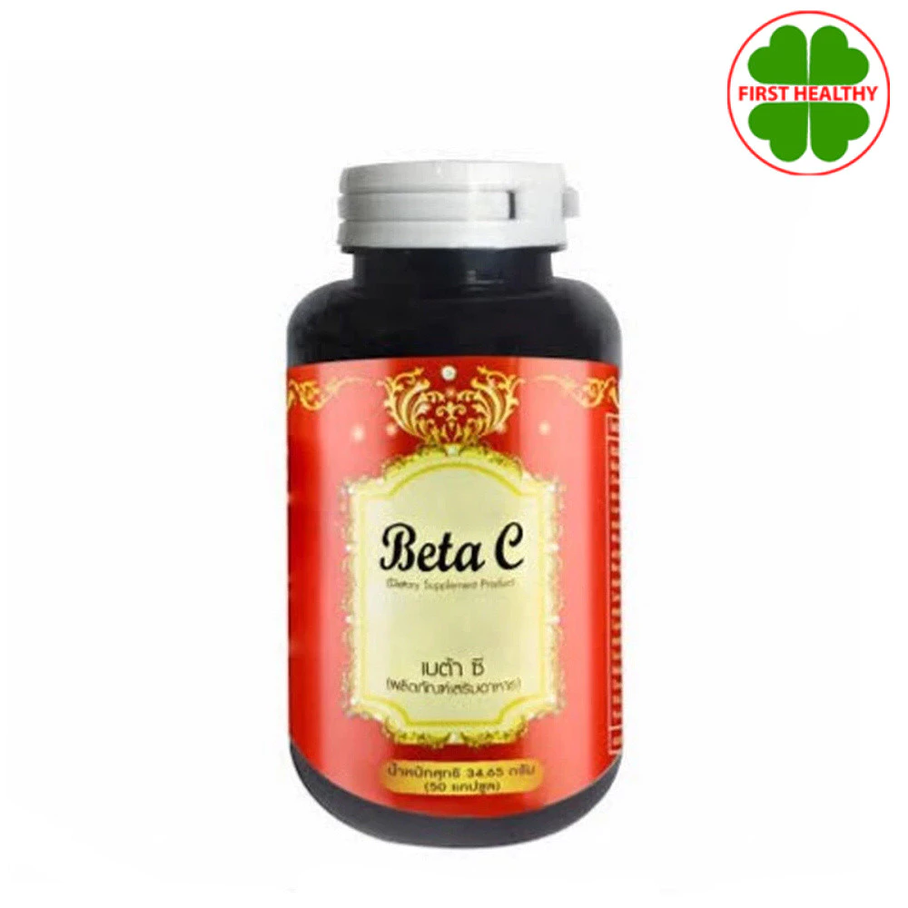 Beta C เบต้า ซี (1 ขวด 50 แคปซูล)
