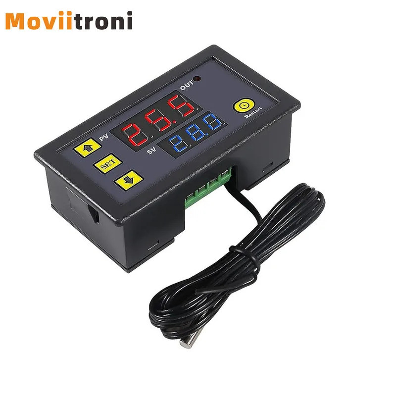 W3230 Mini Digital Temperature Controller 12V 24V 220V Thermostat Regulator ควบคุมความร้อน Thermoreg