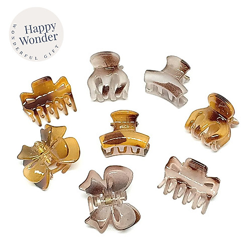 2 ชิ้น กิ๊บหนีบผม กิ๊บติดผม ตัวเล็ก 2.3 - 2.5 cm น้ำหนักเบา หนีบแน่น สไตล์เกาหลี เนื้อเยลลี่