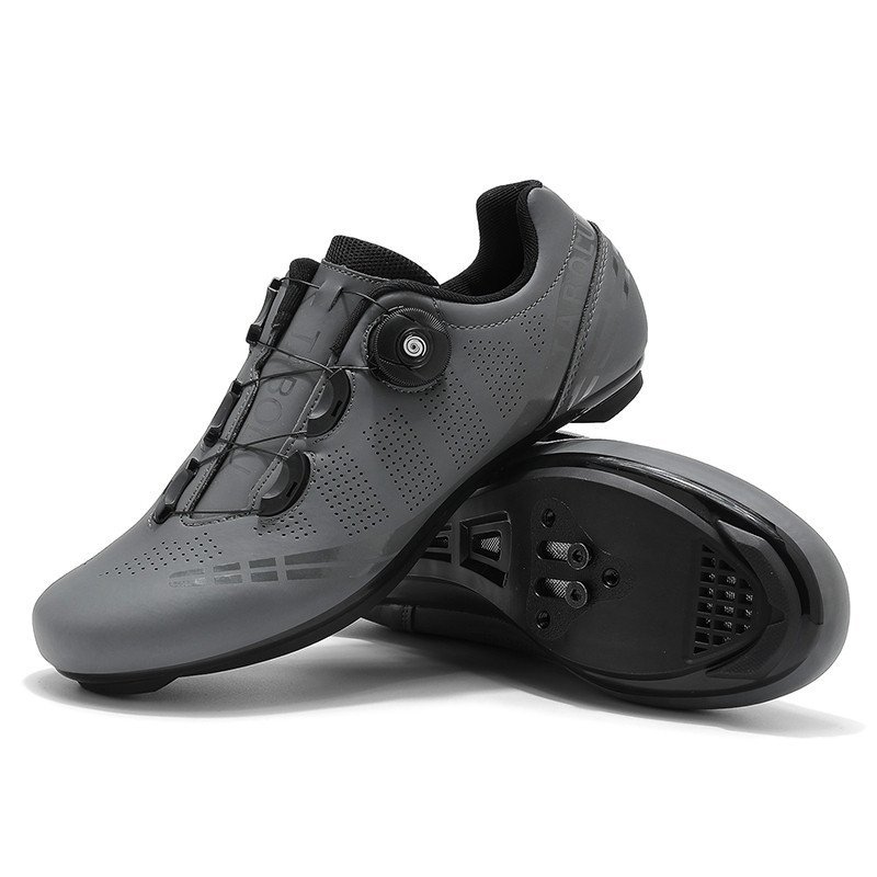 COD Ultralight คาร์บอนไฟเบอร์รองเท้าขี่จักรยาน Cleats รองเท้าลื่นรองเท้าจักรยาน Breathable Self-Lock