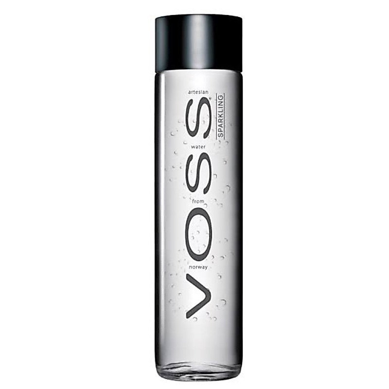 วอสส์ VOSS สปาร์คกิ้งน้ำแร่ธรรมชาติ 800มล. (ขวดแก้ว)
