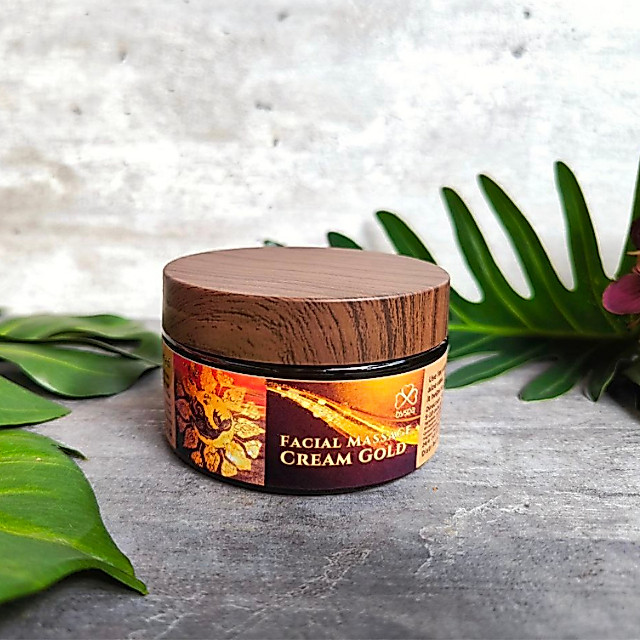 Facial Massage Cream Gold เฟเชี่ยลมาสซาจ ครีม โกลด์ (ครีมนวดหน้าทอง) 250 g.