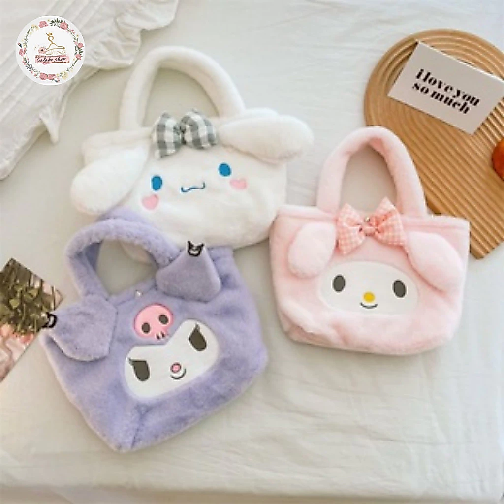 SALABO(พร้อมส่ง)กระเป๋าถือ กระเป๋าการ์ตูนน่ารัก สไตล์เกาหลี พร้อมส่ง #BAG025