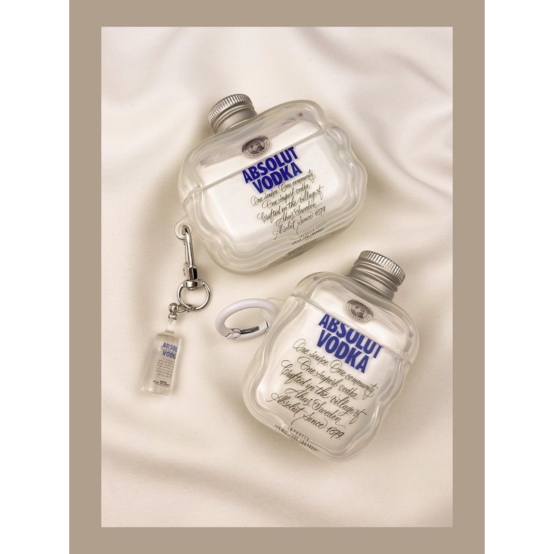Japan Japan Eumeya Creative Stereo Bottle Cap วอดก้า airpodspro3 เคสป้องกัน airpod4 เหมาะสําหรับ App