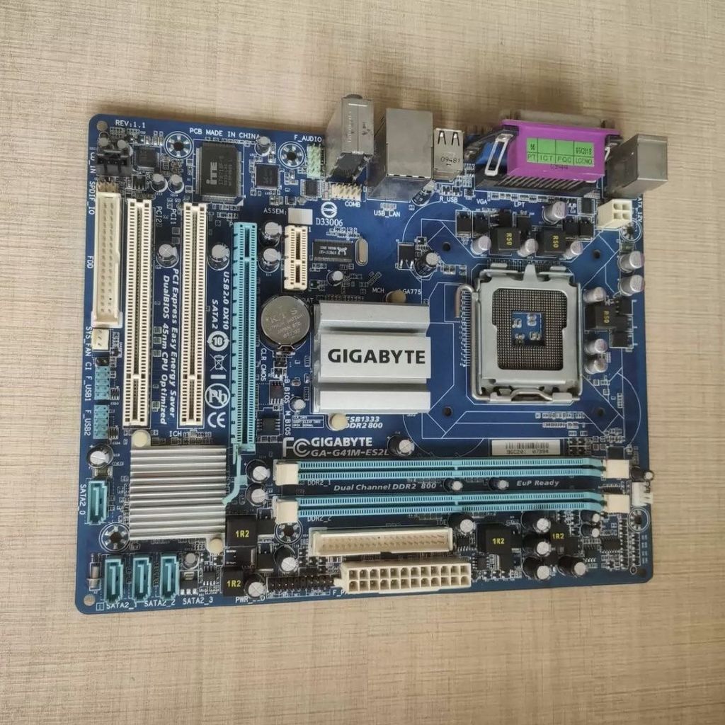 Gigabyte GA-G41MT-D3/S2PT/D3P/S2/S2P 775 Pin DDR2/3 G41 เมนบอร์ดฟรี CPU