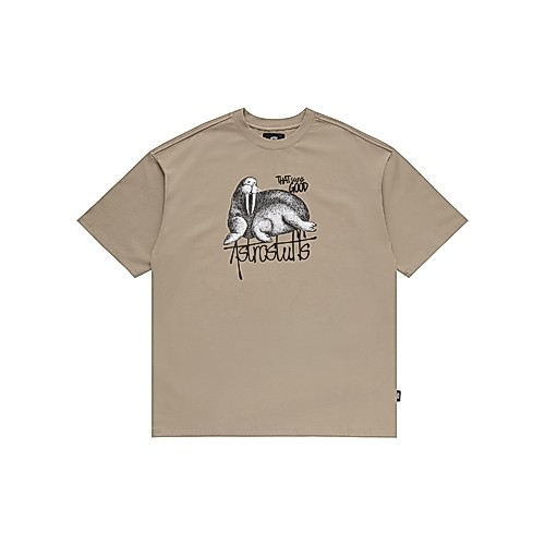 WALRUS TEE (100% Cotton short sleeve tee.)
