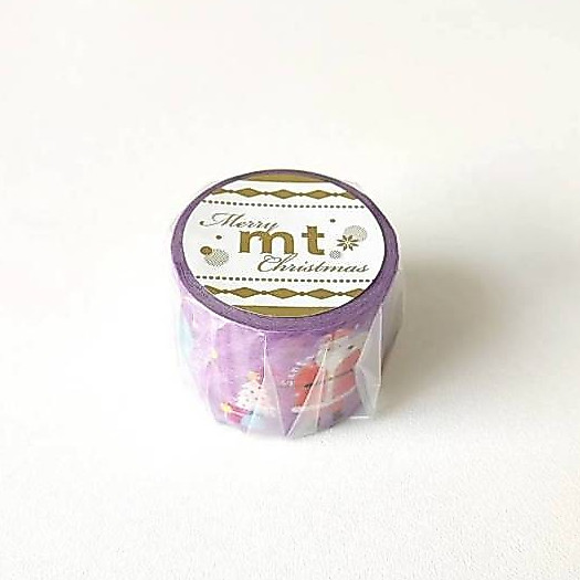 mt Christmas dress-up Santa (MTCMAS167) / เทปตกแต่งวาชิ ธีม Christmas 2025 แบรนด์ KAMOI mt masking tape จากประเทศญี่ปุ