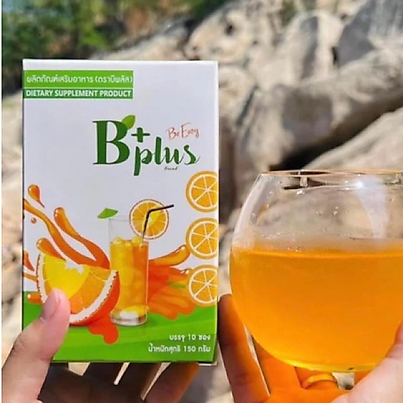 BE EASY B plus ส้มจ่อยนางบี ช่วยขับถ่าย ระบายของเสีย 1 กล่องมี 10 ซอง