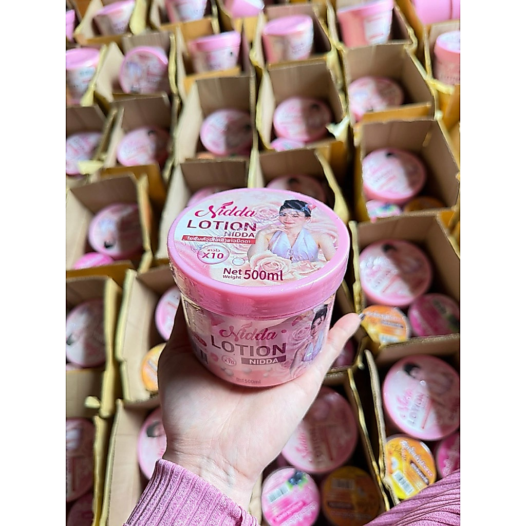 โลชั่นนิดดาแบรนด์นิดดา1กระปุก390บาท500g