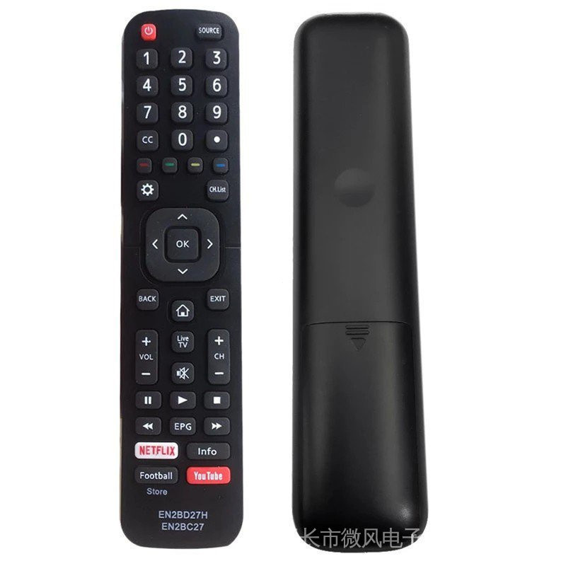 Dévant Hisense สมาร์ททีวีรีโมทคอนโทรล EN2BC27 EN2BC27D สําหรับ Hisense LCD TV รีโมทคอนโทรล Fernbedie
