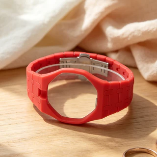 หรูหราเซรามิค Mod Kit สําหรับ Swatch x AP Royal POP นาฬิกานาฬิกากรณี Link Strap Mod อุปกรณ์เสริมนาฬิกาพ็อกเก็ตข้อมือชุด