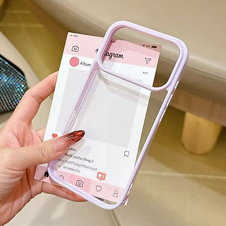 เคสโทรศัพท์อะคริลิคโปร่งใส บางมาก สําหรับ iPhone 17 16 15 14 13 12 11 Pro Max เคสโทรศัพท์มือถือแบบใส