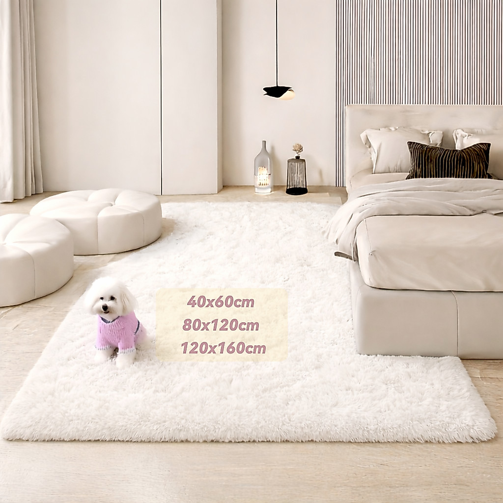 พรมผ้าขนสัตว์สไตล์ไทย รุ่นยอดนิยมสำหรับผู้หญิง ขนาด 120*160 ซม. มีหลายขนาดให้เลือก คุณภาพสูง ตกแต่งห้องนอน