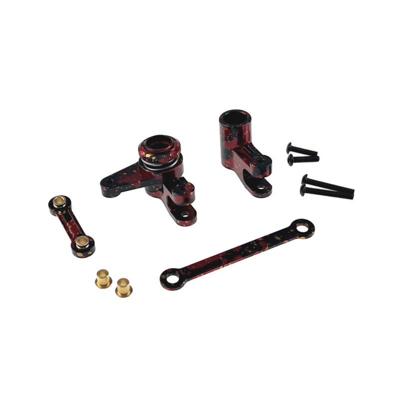 ส่วนประกอบพวงมาลัยสําหรับ Hyper GO MJX 1/10 10210 V1 10208 V2 RC รถโลหะอัพเกรด OP อุปกรณ์เสริมอะไหล่