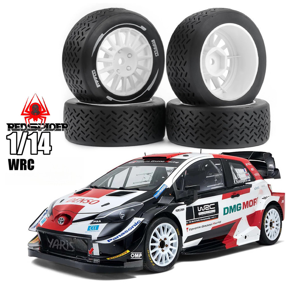 4 ชิ้น 58 มิลลิเมตร 12 มิลลิเมตร Hex RC Racing รถยางแผนที่ Tyre ล้อสําหรับ 1/14 HPI HSP KYOSHO Tamiya XV01 TT02 PTG2 TA06 MJX